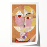 Modern Wall Art: Senecio Portrait - Abstract Modern Art Print
