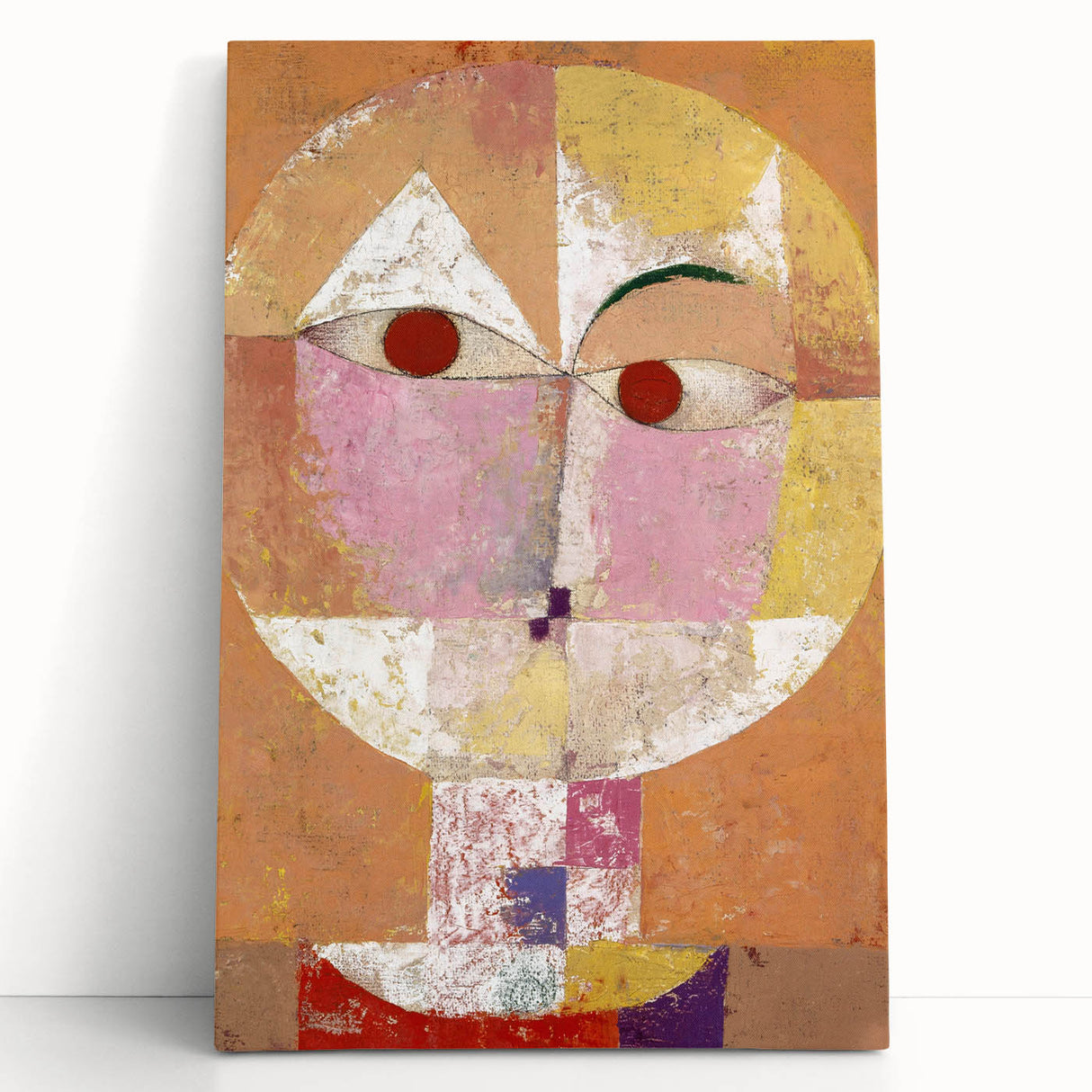 Modern Wall Art: Senecio Portrait - Abstract Modern Art Print