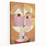 Modern Wall Art: Senecio Portrait - Abstract Modern Art Print