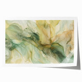 Abstract strokes wall art print showcasing vibrant colors and dynamic patterns, ideal for modern home decor. Rolled and packaged for easy display.