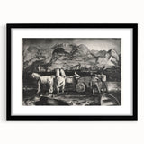 Modern Wall Art: The Sand Team by George Wesley Bellows