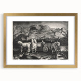 Modern Wall Art: The Sand Team by George Wesley Bellows