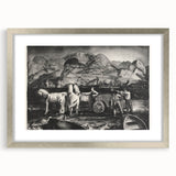 Modern Wall Art: The Sand Team by George Wesley Bellows