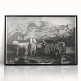 Modern Wall Art: The Sand Team by George Wesley Bellows