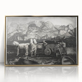 Modern Wall Art: The Sand Team by George Wesley Bellows