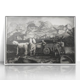 Modern Wall Art: The Sand Team by George Wesley Bellows