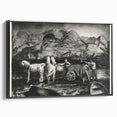 Modern Wall Art: The Sand Team by George Wesley Bellows