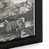 Modern Wall Art: The Sand Team by George Wesley Bellows