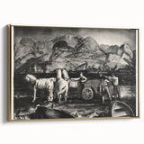 Modern Wall Art: The Sand Team by George Wesley Bellows