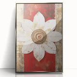 Framed abstract wall art showcasing dynamic silver strokes on a textured background, adding a modern touch to contemporary interiors. Perfect for enhancing living spaces.