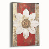 Framed canvas wall art showcasing abstract strokes in silver and gray tones, designed to enhance modern interiors with its elegant, contemporary style. Perfect for living rooms or offices.