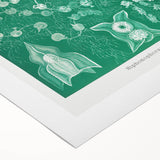 Modern Wall Art: Siphonophorae Study - Abstract Nature Design