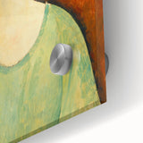 Modern Wall Art: Girl in Green Blouse - Contemporary Art Print