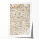 Abstract wall art print showcasing vibrant strokes in blue, orange, and yellow hues, rolled and ready for framing, perfect for modern home decor.