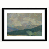 Modern Wall Art: Serene Mountain Landscape by Zolo Palugyay