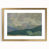 Modern Wall Art: Serene Mountain Landscape by Zolo Palugyay