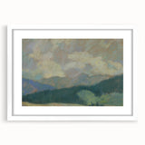 Modern Wall Art: Serene Mountain Landscape by Zolo Palugyay