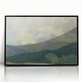 Modern Wall Art: Serene Mountain Landscape by Zolo Palugyay