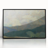 Modern Wall Art: Serene Mountain Landscape by Zolo Palugyay