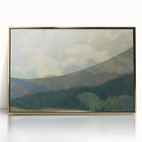 Modern Wall Art: Serene Mountain Landscape by Zolo Palugyay