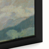 Modern Wall Art: Serene Mountain Landscape by Zolo Palugyay