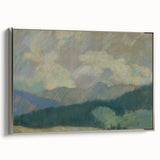 Modern Wall Art: Serene Mountain Landscape by Zolo Palugyay
