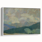 Modern Wall Art: Serene Mountain Landscape by Zolo Palugyay