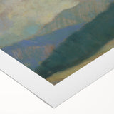 Modern Wall Art: Serene Mountain Landscape by Zolo Palugyay