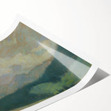 Modern Wall Art: Serene Mountain Landscape by Zolo Palugyay