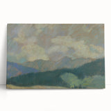 Modern Wall Art: Serene Mountain Landscape by Zolo Palugyay
