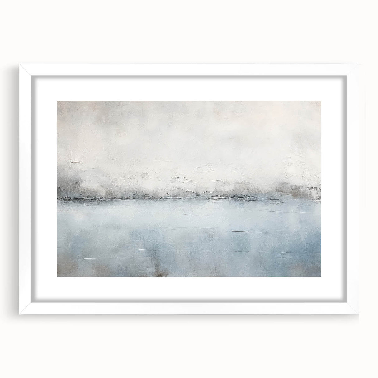 Abstract strokes wall art framed in white matting, showcasing vibrant colors and dynamic designs, perfect for modern home decor. Ideal for art lovers seeking unique wall accents.