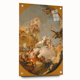 Romanticism Art: The Chariot of Aurora by Tiepolo Canvas Print