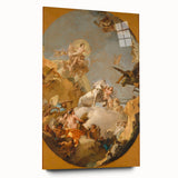 Romanticism Art: The Chariot of Aurora by Tiepolo Canvas Print