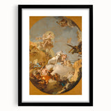 Romanticism Art: The Chariot of Aurora by Tiepolo Canvas Print