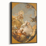 Romanticism Art: The Chariot of Aurora by Tiepolo Canvas Print