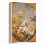 Romanticism Art: The Chariot of Aurora by Tiepolo Canvas Print
