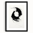 Minimalist Canvas Art for Dining Area - Black & White Abstract