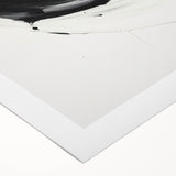 Minimalist Canvas Art for Dining Area - Black & White Abstract