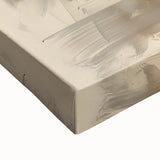 Elegant Woman Living Room Wall Art – Beige & Brown Abstract Canvas