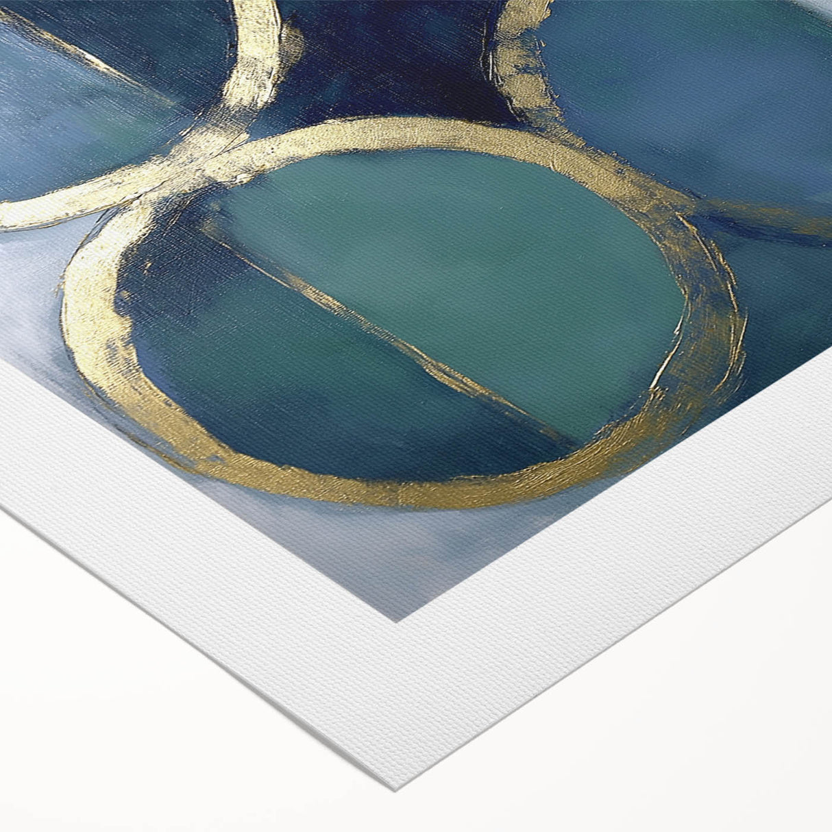 Abstract geometric rolled canvas art featuring vibrant colors and dynamic shapes, perfect for modern home decor. Packaged securely in a durable tube for safe delivery.