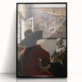 Baroque Art Print – Historical Antique Wall Art for Classic Interiors