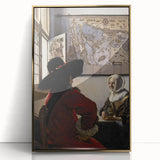 Baroque Art Print – Historical Antique Wall Art for Classic Interiors