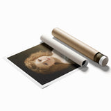 Classic Neoclassical Portrait Art Print - The Story Book by Bouguereau