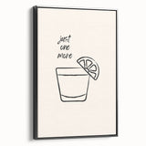 Black and white vintage poster art of a landscape scene on framed canvas, ideal for bedroom wall decor.