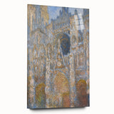 Impressionist Wall Art: Claude Monet's Rouen Cathedral in Sunlight Print