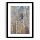 Impressionist Wall Art: Claude Monet's Rouen Cathedral in Sunlight Print