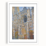 Impressionist Wall Art: Claude Monet's Rouen Cathedral in Sunlight Print