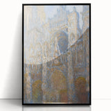 Impressionist Wall Art: Claude Monet's Rouen Cathedral in Sunlight Print