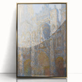 Impressionist Wall Art: Claude Monet's Rouen Cathedral in Sunlight Print