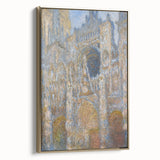 Impressionist Wall Art: Claude Monet's Rouen Cathedral in Sunlight Print